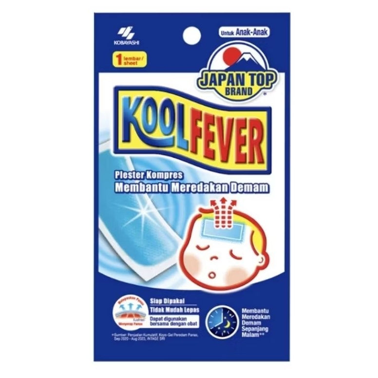 Koolfever Plester Kompres Demam 1 s