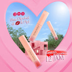 Hanasui Mattedorable Lip Cream - Velvet Matte Finish Melembabkan Ringan Tahan Lama Pigmented Olive Oil Vitamin E