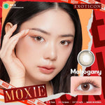Exoticon Softlens - Moxie - Mahogany | Dove | Jade | Softlen Made in Korea | Soflen No Ring