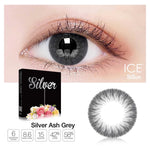 Exoticon Softlens Ice Silver Series Grey | Cloudy Grey | Light Grey | Icy Grey | Ash Grey