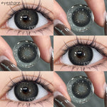 Eyeshare Softlens Blue Big Eyes 14.5mm 14.2mm 1Pasang Soft Lensa Kontak Soflen Blue