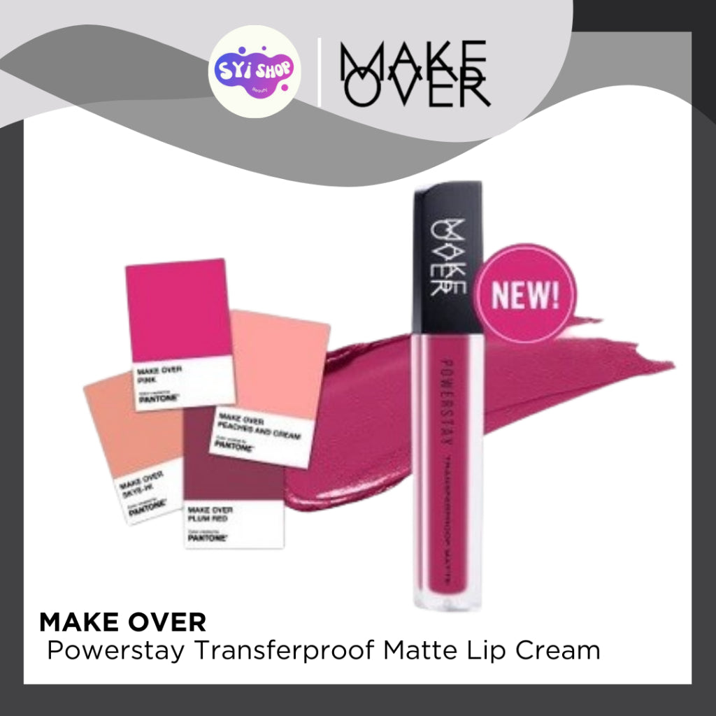 Make Over Powerstay Matte Lip Cream  | Tahan Lama & Transferproof | Lipstik Matte Terbaik 2025