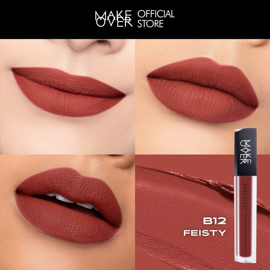 Make Over Powerstay Matte Lip Cream  | Tahan Lama & Transferproof | Lipstik Matte Terbaik 2025