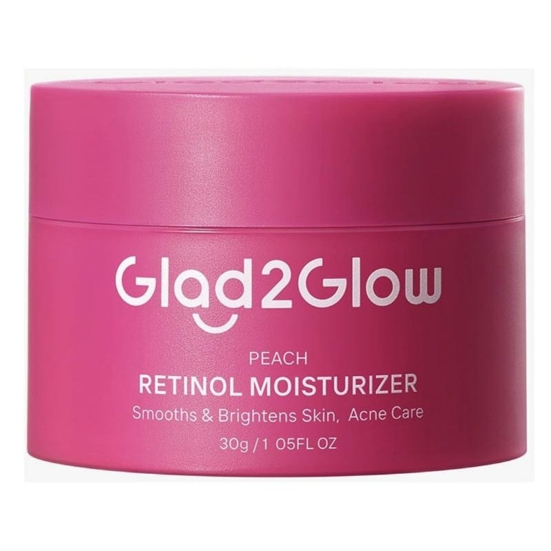 Glad2Glow Moisturizer Wajah Retinol Peach 30 g