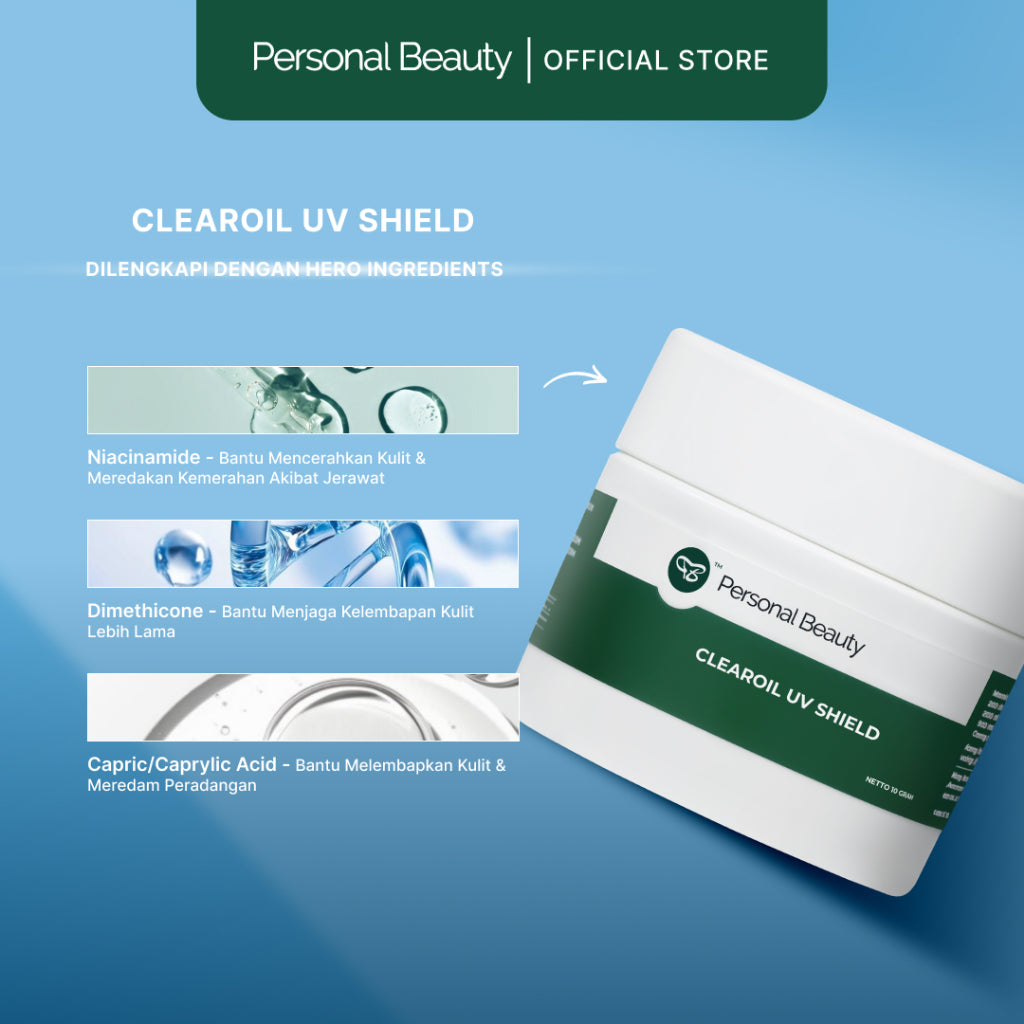 Clearoil UV Shield Sunscreen Kulit Berminyak dan Berjerawat