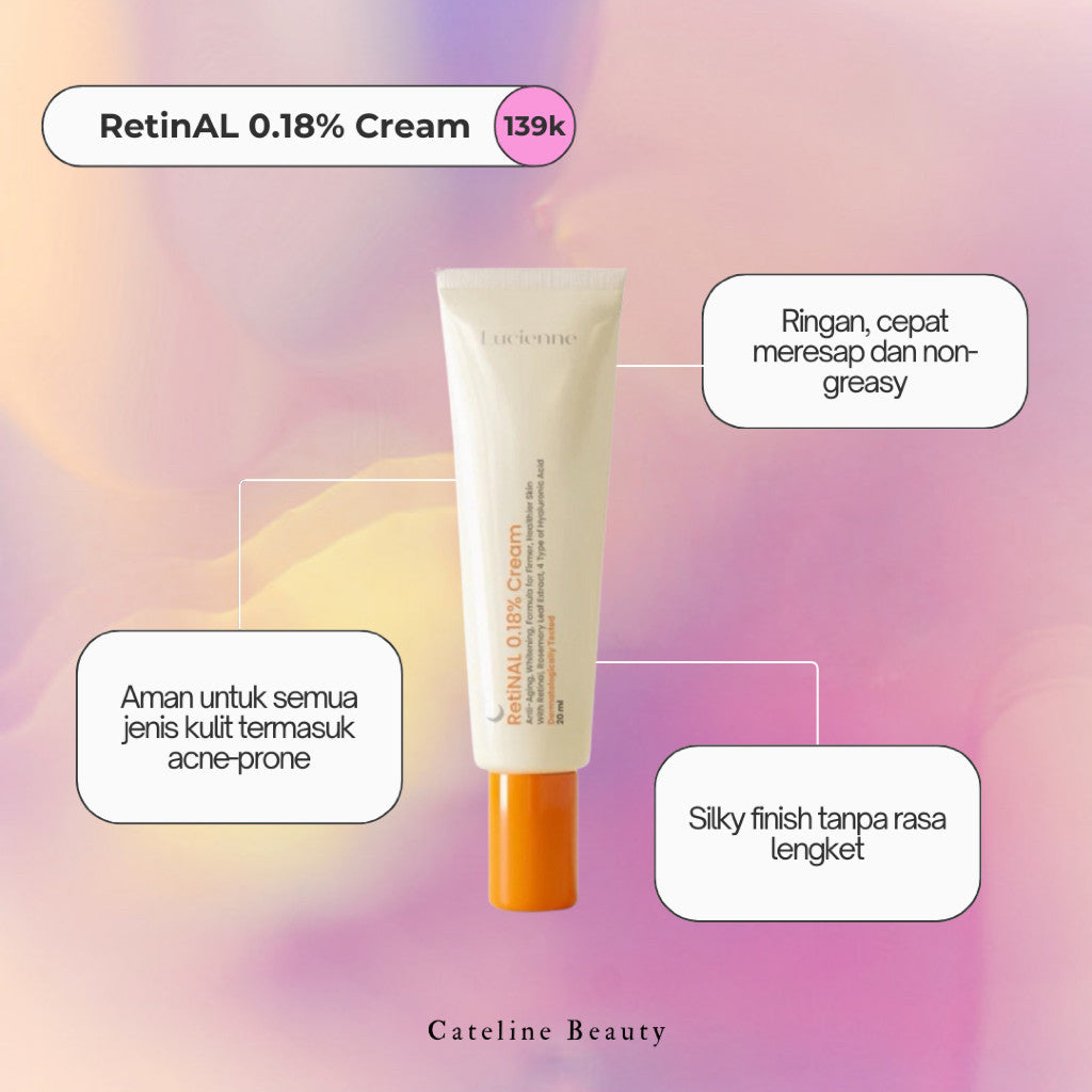 Lucienne RetiNAL 0.18% Cream - Whitening Night Cream (Expert User) / Retinal 0.18%
