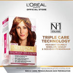 L'Oreal Paris Excellence Creme Triple Care Hair Color #6.45