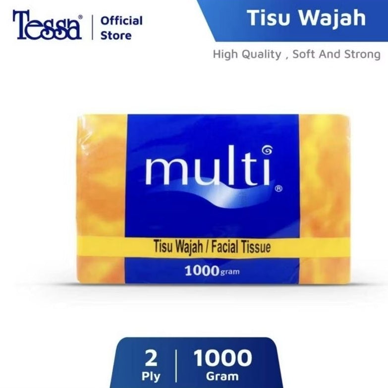 Multi Tisu Wajah Lembut 1000 G Aman Sensitif