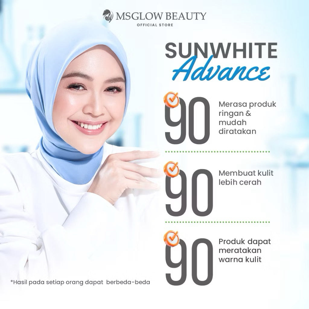 MS GLOW SUN WHITE VIT C - SUN SCREEN