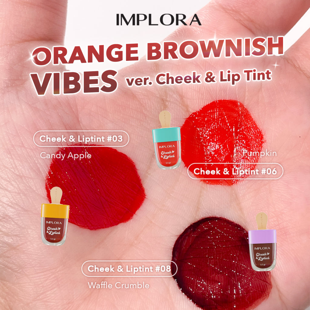 [55K FOR 3 pcs] Implora Cheek and Lip Tint Gloss Ombre