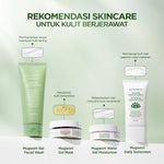 ACNAWAY 2PCS Mugwort Gel Facial Wash – Acne Friendly Gentle Cleanser Sabun Cuci Muka Untuk Kulit Berjerawat Sensitif Wajah Bersih Tidak Kering Face Wash Sabun Muka Oil Control Fungal Acne Safe Skincare Daily Cleanser All Skin Type Pembersih Wajah
