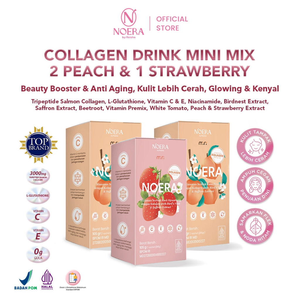Noera Bundling 3 Box Collagen Drink Mini Improve Formula