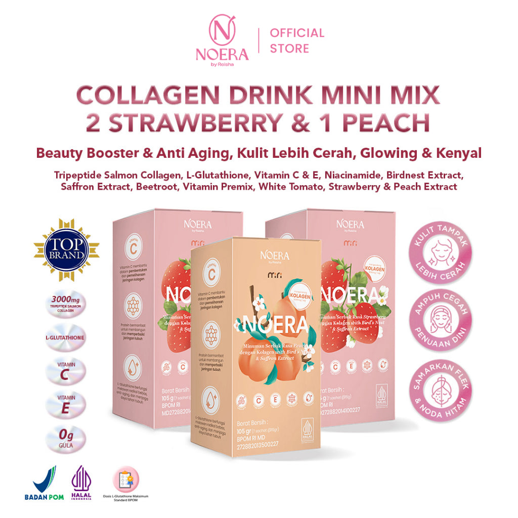 Noera Bundling 3 Box Collagen Drink Mini Improve Formula