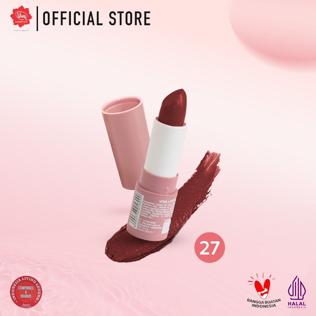 Viva Lipstick with Squalane & Mineral Oil (No. 21 - 40)