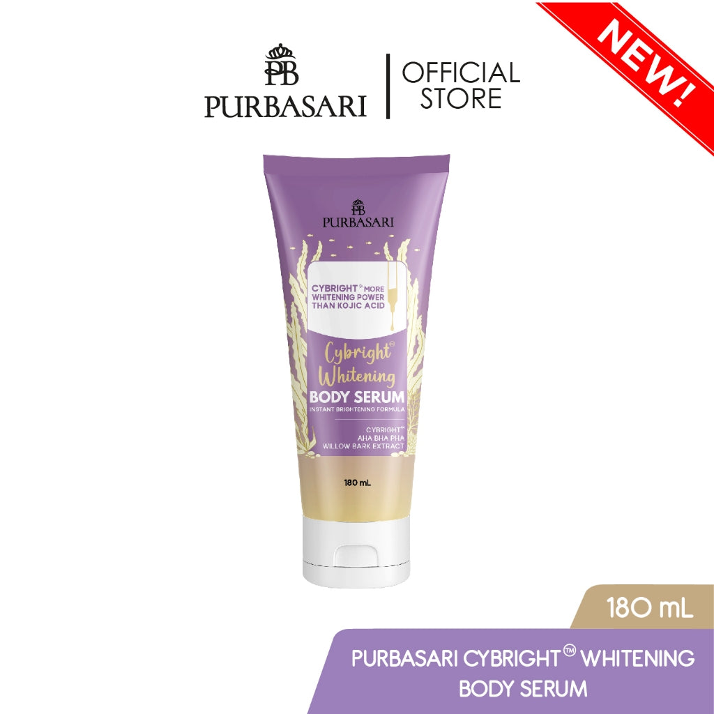 [BUNDLE HEMAT] Purbasari White Glow Body Serum + Purbasari Cybright Whitening Body Serum | Serum Lotion Viral