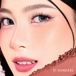 Hanasui Next Level Bouncy Blush - Super Bouncy Blush Long Lasting Blendable Easy To Use Powder Blush Bounce And Blush Kekinian