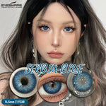Eyeshare Softlens Serbia Gray 1Pasang 14.5mm  Lensa Kontak Mata Besar