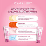 [OFFICIAL] Bynads Bright Glow Sleeping Mask with 4% Niacinamide Acne Care Sleeping Mask with Salicyloyl Decapeptide-10 Bynads 3IN1 Moisturizer Sleepingmask Wash Off Mask Salmon DNA Bynads