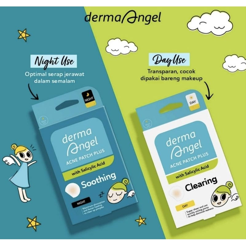 Derma Angel Patch Jerawat Salicylic Acid Pagi 6 pcs