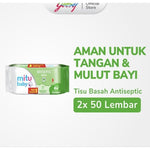 Mitu Baby Tisu Basah Bayi Ganti Popok 50 s - Beli 1 Gratis 1