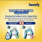 Sweety Bronze Dry X-Pert Popok Celana Bayi XL 24 pcs