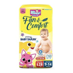 Baby Happy Fun & Comfort Pinkfong Baby Shark Popok Celana Bayi L 28 pcs
