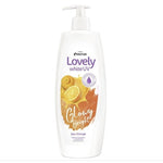 Emeron Lovely White UV Lotion Pelembap Tubuh Nutrient Bright Milk + Almond Oil 500 ml
