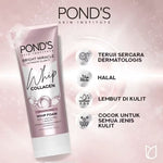 Ponds Bright Miracle Whip Collagen Pembersih Wajah & Pencerah Foam 100 g