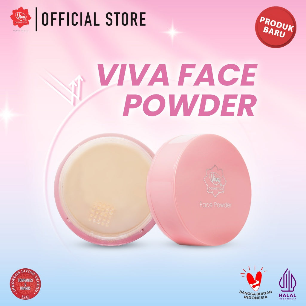 Viva Face Powder Pink - 14 gr (tersedia 3 shade)