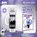SOMETHINC Batman Series - Ceraplump Tinted Lip Balm, Low pH Gentle Jelly Cleanser, Tipsy Lashlift Mascara, Holyshield! Sunscreen Gel, Forever Stay Eyeliner, Clay Glowgasm Highlighter, Clay Sculptor Bronzer, Midnight Eyeshadow Palette)