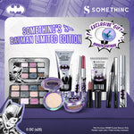SOMETHINC Batman Series - Ceraplump Tinted Lip Balm, Low pH Gentle Jelly Cleanser, Tipsy Lashlift Mascara, Holyshield! Sunscreen Gel, Forever Stay Eyeliner, Clay Glowgasm Highlighter, Clay Sculptor Bronzer, Midnight Eyeshadow Palette)