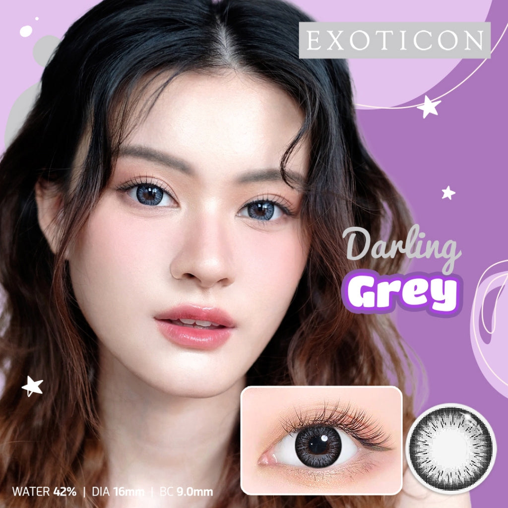 Exoticon Softlens Darling Series Grey | Brown | Black | Blue | Soflens Big Eyes | Soflens Minus