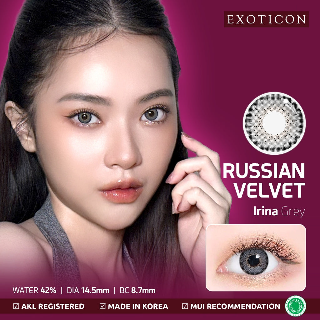 Exoticon Softlens Grey Series (Plano Only) Soflens Normal