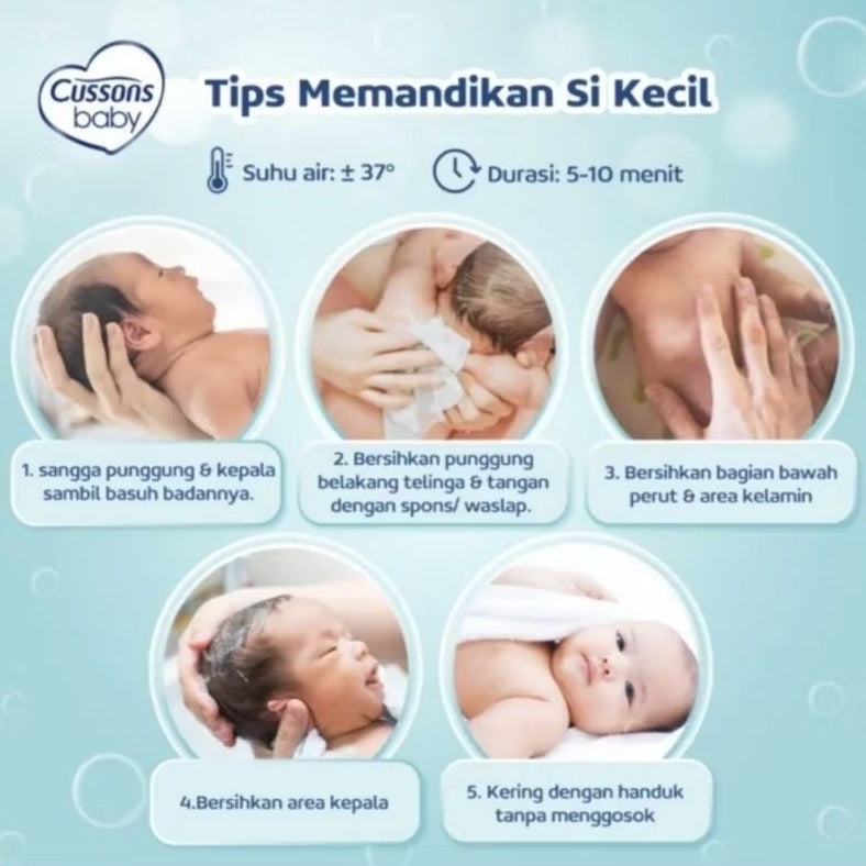 Cussons Baby Mild & Gentle Sabun Mandi Bayi Batang Milk & Chamomile 60 g