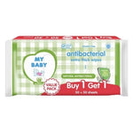 My Baby Tisu Basah Bayi Anti Bakteri Natural 50 s - Beli 1 Gratis 1