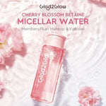 Glad2Glow Cherry Blossom Micellar Water Pembersih Makeup 300 ml