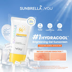 YOU Sunbrella Triple UV Elixir Sunscreen SPF50+ PA++++ Tabir Surya Oil Control untuk Kulit Berminyak UVA UVB Blue Light Oily Skin Sunbrella Sunscreen Paket 2in1 Skincare Bundle Triple UV 2 in 1 [Hot Selling]