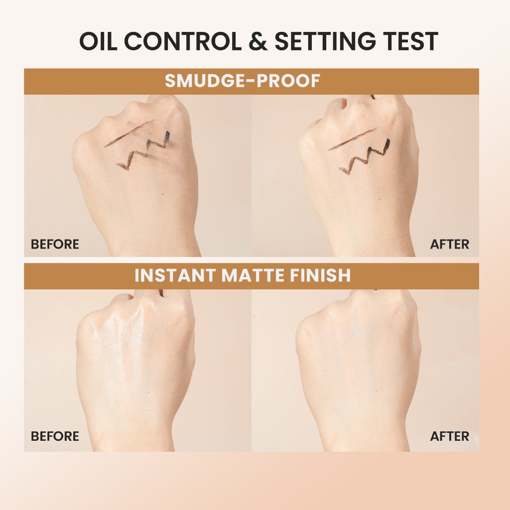 YOU NoutriWear+ Airy Fit Loose Powder Nourishing Oil Control | Bedak Tahan Lama 24 Jam | Bedak Tabur Tahan Air | Loose Powder Setting Powder