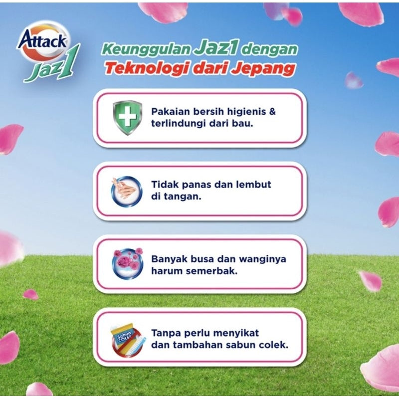 Attack Jaz1 Deterjen Bubuk 800 G