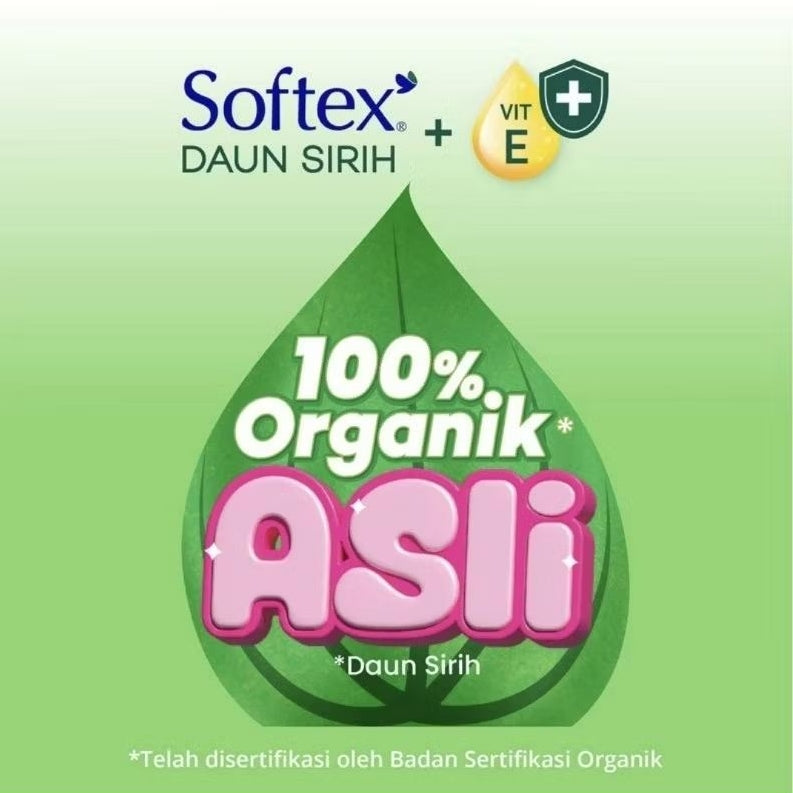 Softex Daun Sirih Pantyliner 15 cm 44 pcs