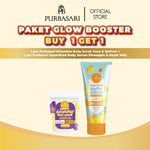 Glow Booster Package - Purbasari Superfood Body Serum 180ml / Purbasari Superfood + New Superfood Rinseless Body Scrub Tanpa Bilas 200gr