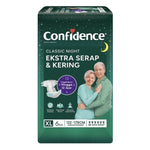 Confidence Classic Popok Perekat Dewasa Malam M8 L7 XL6 Pcs