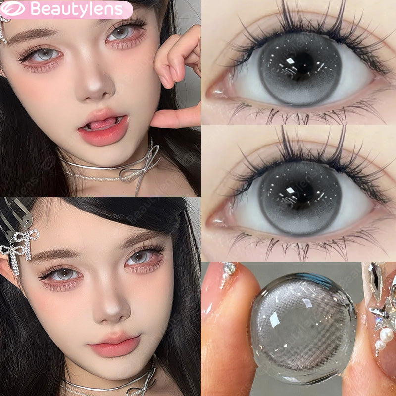 Ballet Pink BEAUTYLENS Softlens normal/minus(0.00s/d-8.00) berwarna Lensa korea 14.5mm contact lens