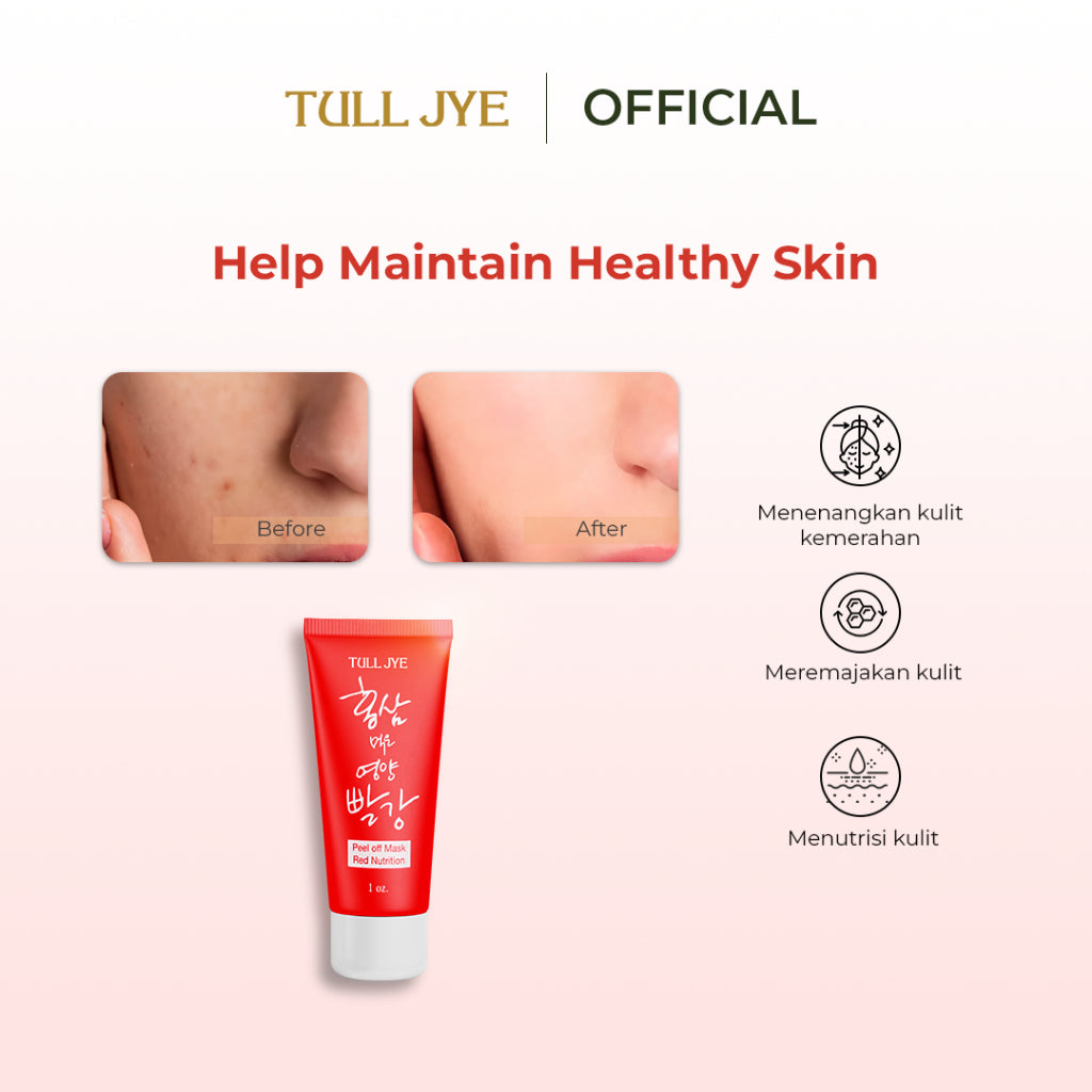 Tull Jye Peel Off Mask (Red - Nutrition)