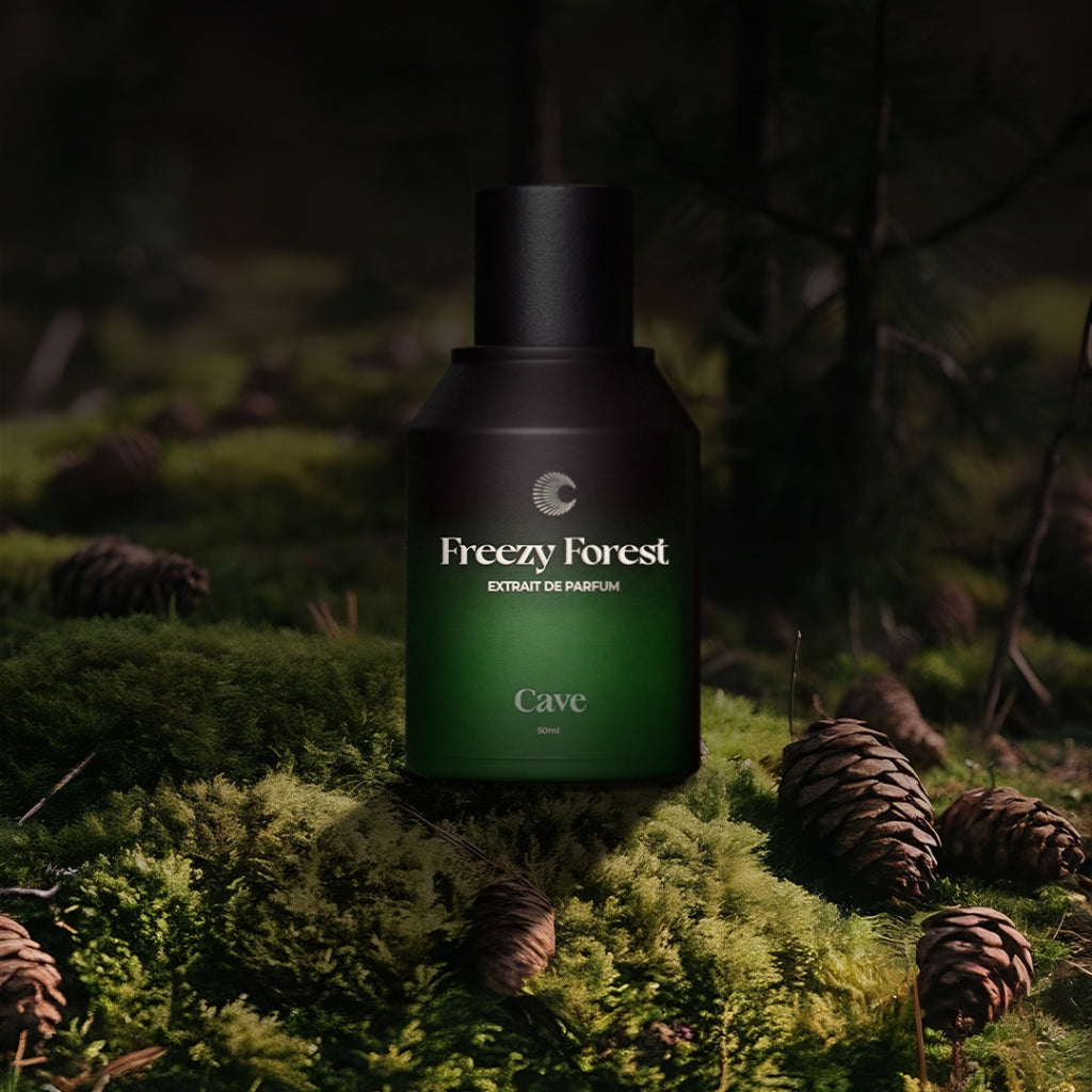 Cave Extrait de Parfum Freezy Forest 50 ml - Parfum Lokal Pria Aroma Fresh Tahan Lama