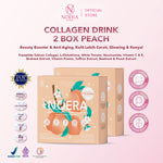 Noera Paket 2 Box Collagen Drink Bundle Improved Formula | Minuman Kolagen | Minuman Pencerah Kulit with L-Glutathione