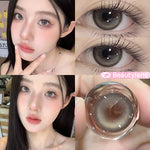 BEAUTYLENS Glossy softlens normal/minus  (-0.50s/d-8.00) soflent natural 14.5mm Lensa kontak 6bulan