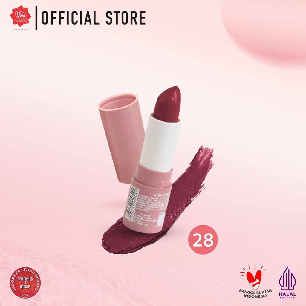 Viva Lipstick with Squalane & Mineral Oil (No. 21 - 40)
