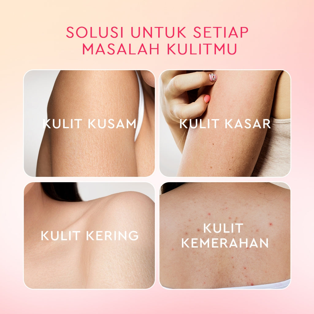 Glad2Glow Creamy Berry Overnight Bright Body Serum 300ml body lotion handbody aha whitening body serum body serum lotion handbody pemutih badan pemutih badan hb pemutih badan citra hand body brighty purbasari body serum slavina g2glow official store