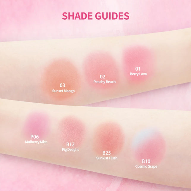 BNB barenbliss Moist Mochi Paste Powder Blush